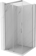 Mexen Rox sprchovací kút posuvný 100 x 100 cm, transparentný, chróm - 8C2-100-100-01-00