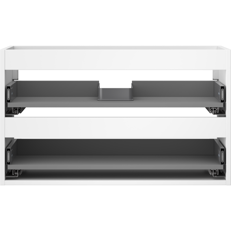 Mexen Box-A korpus skrinky pod umývadlo 80 cm, 2 zásuvky, biely mat - 91AX0-0800-470-2-01