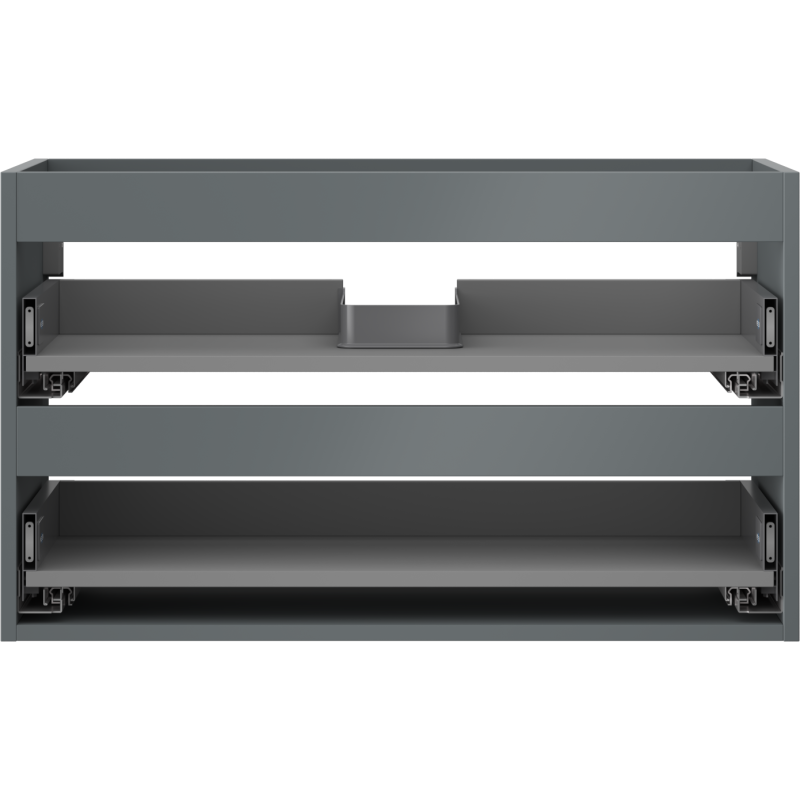 Mexen Box-A skrinka pod umývadlo 80 cm, 2 zásuvky, matný grafit - 91AX0-0800-470-2-66