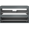 Mexen Box-A korpus skrinky pod umývadlo 80 cm, 2 zásuvky, grafit matný - 91AX0-0800-470-2-66