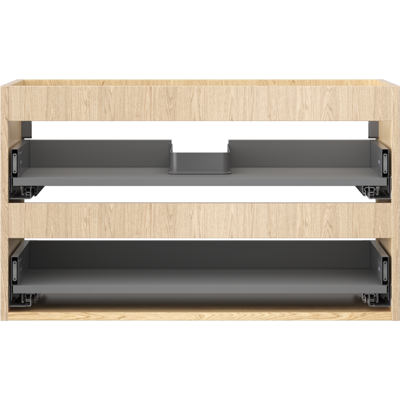 Mexen Box-A korpus skrinky pod umývadlo 80 cm, 2 zásuvky, dub - 91AX0-0800-470-2-81