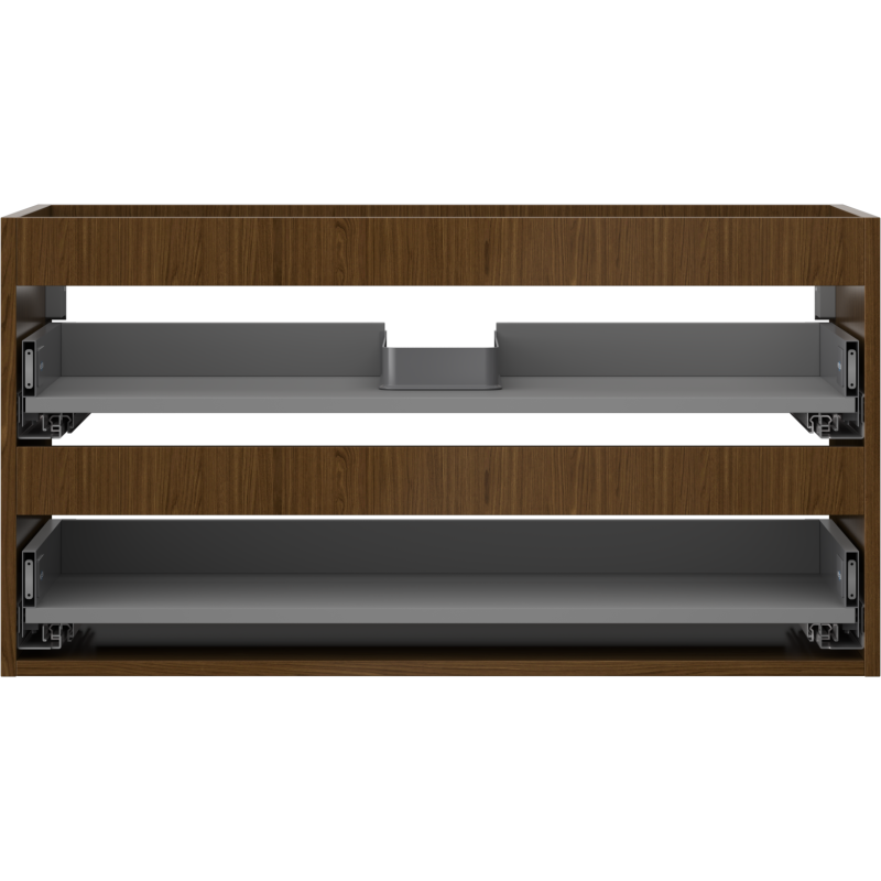 Mexen Box-A skrinka pod umývadlo 90 cm, 2 zásuvky, orech - 91AX0-0900-470-2-86