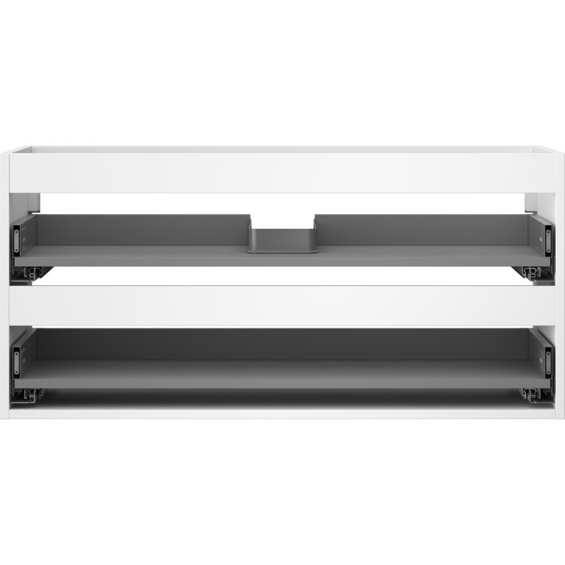 Mexen Box-A korpus skrinky pod umývadlo 100 cm, 2 zásuvky, biely mat - 91AX0-1000-470-2-01