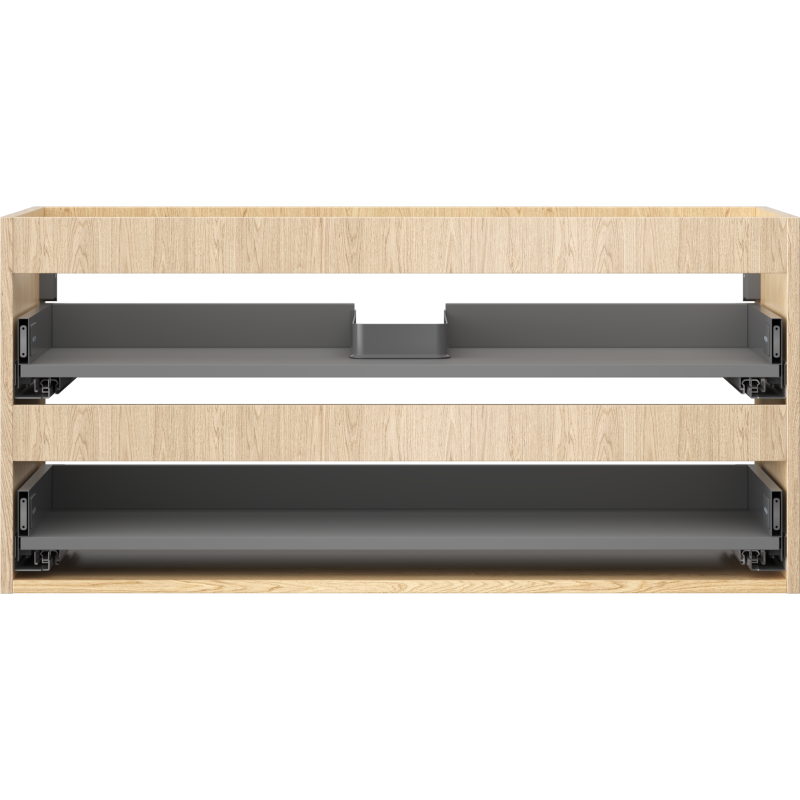 Mexen Box-A korpus skrinky pod umývadlo 100 cm, 2 zásuvky, dub - 91AX0-1000-470-2-81