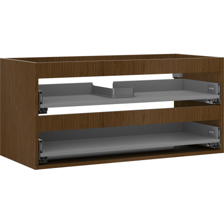 Mexen Box-A korpus skrinky pod umývadlo 100 cm, 2 zásuvky, orech - 91AX0-1000-470-2-86