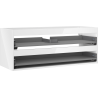 Mexen Box-A skrinka pod umývadlo 120 cm, 2 zásuvky, biely lesk - 91AX0-1200-470-2-00