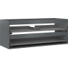 Mexen Box-A korpus skrinky pod umývadlo 120 cm, 2 zásuvky, matný grafit - 91AX0-1200-470-2-66