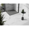 Mexen Stone+ kompozitná štvorcová sprchová vanička 70 x 70 cm, Šedá-Betón - 44617070