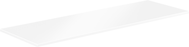 Mexen Uni doska na kúpeľňovú skrinku 140 cm, biela matná - 91AXX-1404-464-18-01