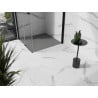 Mexen Stone+ kompozitná štvorcová sprchová vanička 80 x 80 cm, Šedá-Betón - 44618080