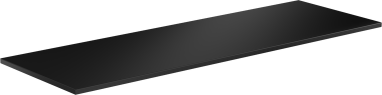 Mexen Uni doska pre umývadlo 160 cm, čierny mat - 91AXX-1604-464-18-71
