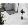 Mexen Stone+ kompozitová štvorcová sprchová vanička 90 x 90 cm, sivý-betón - 44619090