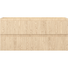 Mexen Rivel skrinka do kúpeľne pod umývadlo 100 cm, 2 zásuvky, ryhovaná, dub - 91A20-10047-2-BFF81