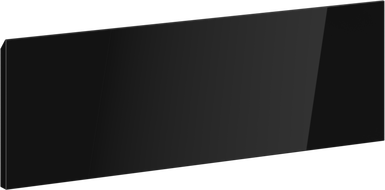 Mexen Orio predná časť pre skrinku do kúpeľne 70 x 20 cm, čierny lesk - 91A10-0700-235-1-70