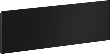 Mexen Orio predný panel pre korpus skrinky do kúpeľne 60 x 20 cm, čierny matný - 91A10-0600-235-1-71