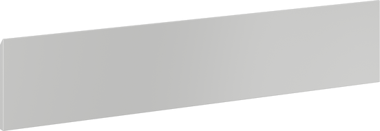 Mexen Orio predná časť korpusu kúpeľňovej skrinky 100 x 20 cm, sivý mat - 91A10-1000-235-1-62