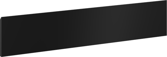 Mexen Orio predný panel pre kúpeľňovú skrinku 100 x 20 cm, čierny mat - 91A10-1000-235-1-71