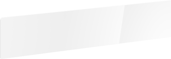 Mexen Orio predný panel pre korpus kúpeľňovej skrinky 80 x 20 cm, biely lesk - 91A10-0800-235-1-00