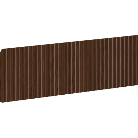 Mexen Rivel predná časť ryhovaná do skrinky kúpeľňovej 70 x 20 cm, orech - 91A20-0700-235-1-86