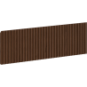 Mexen Rivel predná časť ryhovaná do skrinky kúpeľňovej 70 x 20 cm, orech - 91A20-0700-235-1-86