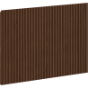 Mexen Rivel predná časť ryhovaná pre korpus kúpeľňovej skrinky 60 x 43,5 cm, orech - 91A20-0600-470-1-86
