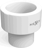 Mexen PPR zvarovaná redukčná spojka pre PPR rúry 63 x 25, PN25 - W97321-6325-00