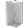 Mexen Rox L sprchový kút posuvný 90 x 90 cm, transparentný, chróm - 8C2L-090-090-01-00