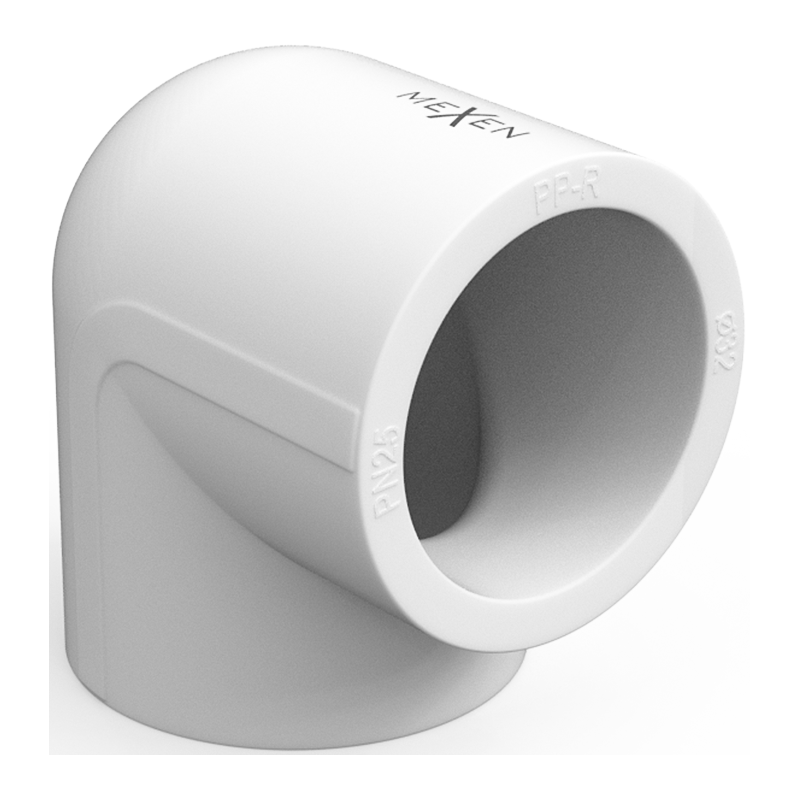 Mexen PPR koleno 90° zvárané pre rúry PPR 32 x 32, PN25 - W97324-3232-00