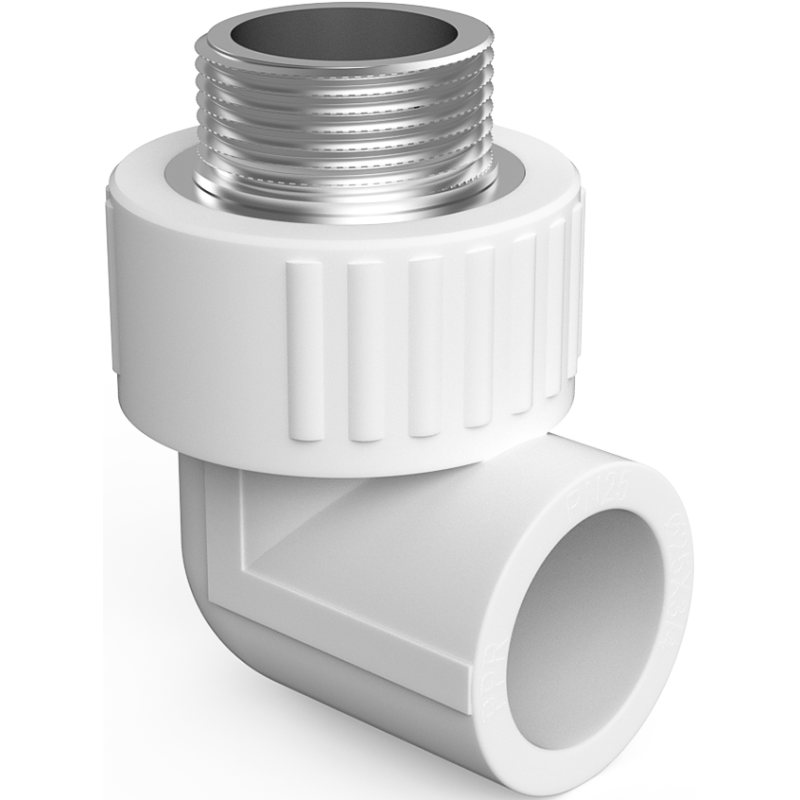 Mexen PPR koleno 90° zvárané pre rúry PPR 25 x 3/4 GZ - W97327-2534M-00