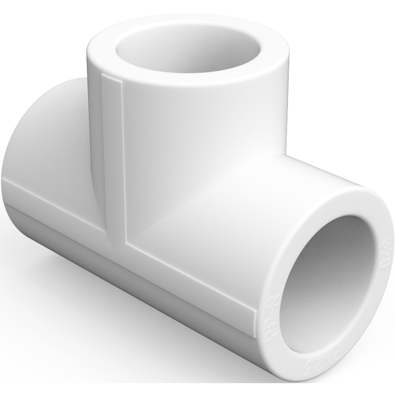 Mexen PPR trojnik zváraný do rúr PPR 20 x 20 x 20, PN25 - W97330-202020-00