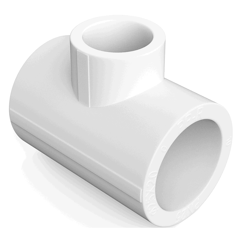 Mexen PPR redukčný zvarovací t-kus na potrubia PPR 32 x 20 x 32, PN25 - W97331-322032-00