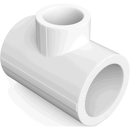 Mexen PPR redukčný zvarovací t-kus na potrubia PPR 32 x 20 x 32, PN25 - W97331-322032-00