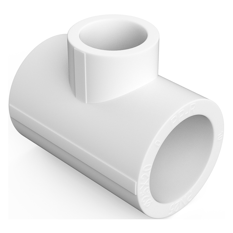 Mexen PPR redukčný zváraný trojník na rúrky PPR 63 x 25 x 63, PN25 - W97331-632563-00