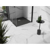 Mexen Stone+ kompozitová štvrťhranná sprchová vanička 100 x 100 cm, antracit - 44711010