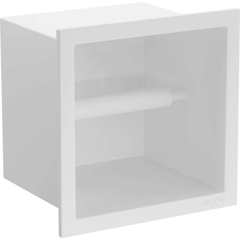 Mexen X-Wall-P držiak na toaletný papier, biely - 1923