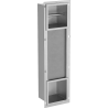 Mexen X-Wall-BP držiak na toaletný papier s držiakom, inox - 1914