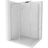 Mexen Omega sprchová kabína, posuvné dvere 100 x 70 cm, transparentnéné, chrómová - 825-100-070-01-00