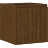 Mexen Rivel kúpeľňová skrinka pod umývadlo 45 cm, 1 dvere, ryhovaná, orech - 91A21-04547-1-BF86