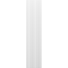 Mexen Rivel kúpeľňový stĺpik 35 cm, 1 dvere, ryhovaný, biely mat - 91A21-03016-1-BF01