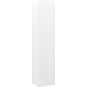 Mexen Rivel kúpeľňový stĺp 35 cm, 1 dvere, drážkovaný, biely mat - 91A21-03016-1-BF01