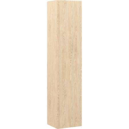 Mexen Rivel kúpeľňový stĺp 35 cm, 1 dvere, ryhovaný, dub - 91A21-03016-1-BF81