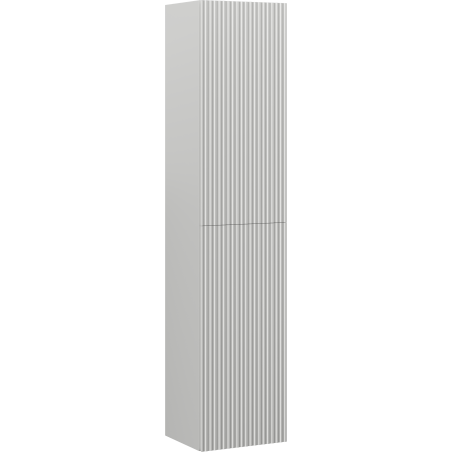 Mexen Rivel kúpeľňová skrinka 35 cm, 2 dvere, ryhovaná, sivý mat - 91A21-03016-2-BF62