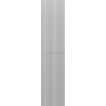 Mexen Rivel kúpeľňová skrinka 35 cm, 2 dvere, ryhovaná, sivý mat - 91A21-03016-2-BF62