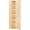 Mexen Rivel kúpeľňová skrinka 35 cm, 2 dvere, drážkovaná, dub - 91A21-03016-2-BF81