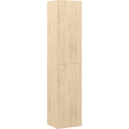 Mexen Rivel kúpeľňová skrinka 35 cm, 2 dvere, drážkovaná, dub - 91A21-03016-2-BF81