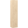 Mexen Rivel kúpeľňová skrinka 35 cm, 2 dvere, drážkovaná, dub - 91A21-03016-2-BF81