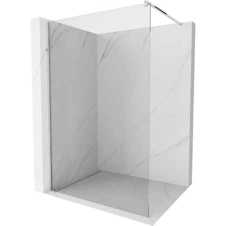 Mexen Kioto sprchová stena Walk-in 130 x 200 cm, transparentná 8 mm, chróm - 800-130-101-01-00
