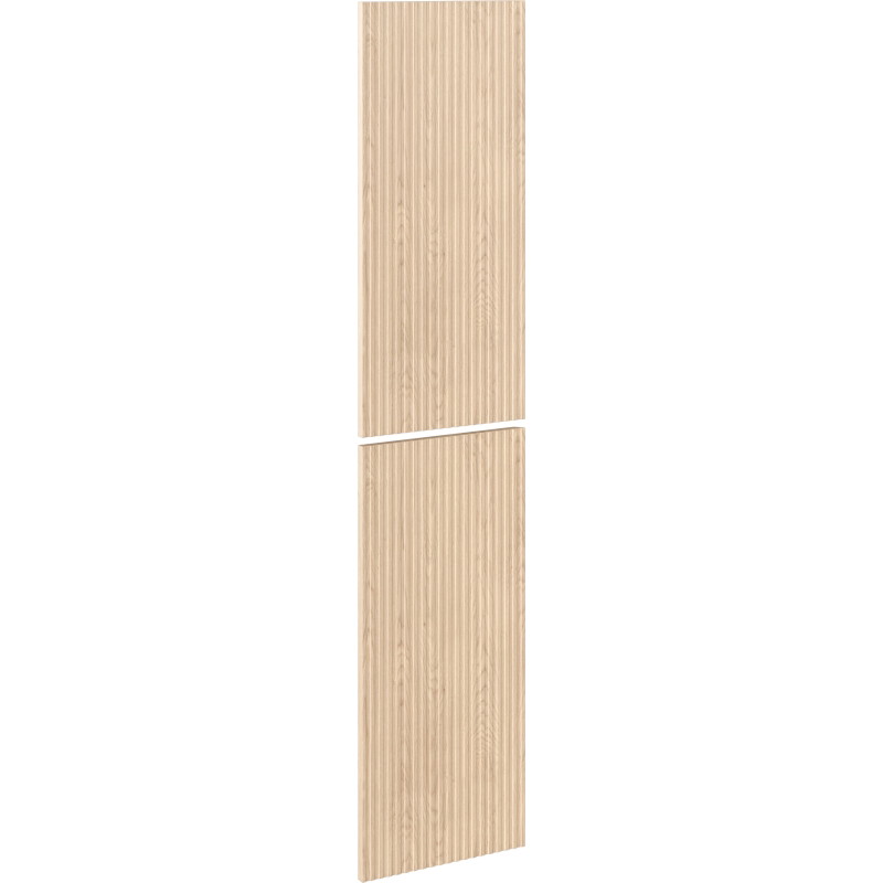 Mexen Rivel čelo s drážkovaním pre korpus kúpeľňovej skrinky 35 x 80 cm (2 ks), dub - 91A21-1600-300-2-81