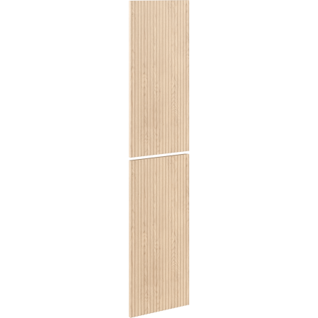 Mexen Rivel predná časť ryhovaná pre korpus kúpeľňovej skrinky 35 x 80 cm (2 ks), dub - 91A21-1600-300-2-81