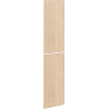 Mexen Rivel čelo s drážkovaním pre korpus kúpeľňovej skrinky 35 x 80 cm (2 ks), dub - 91A21-1600-300-2-81